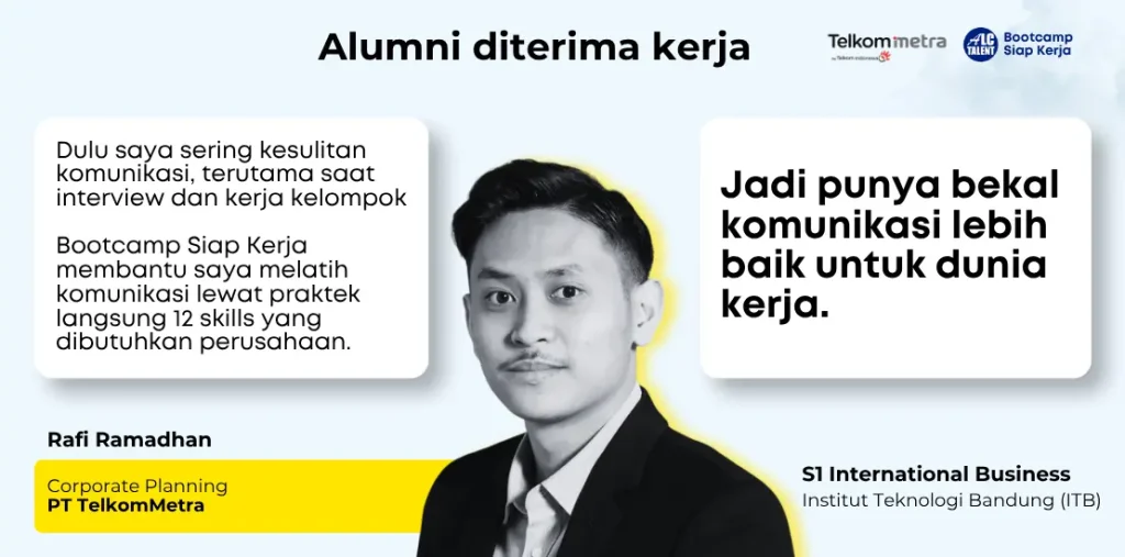 alumni bootcamp siap kerja Rafi