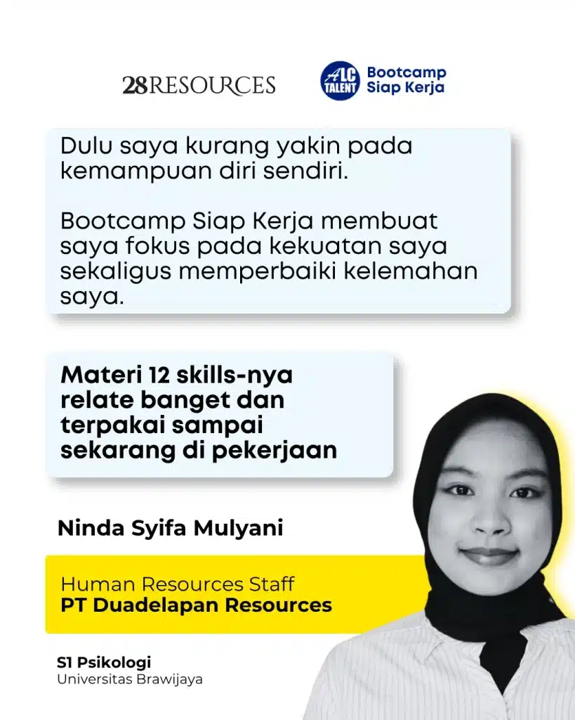 bootcamp siap kerja alumni Ninda