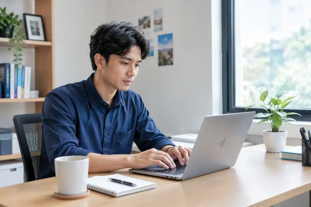 menulis email follow up setelah interview kerja dengan bahasa profesional