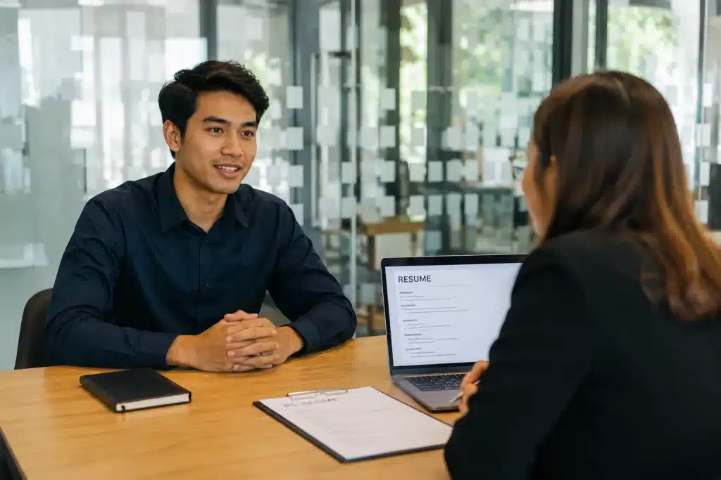 Rekruter menilai soft skill kandidat saat wawancara kerja