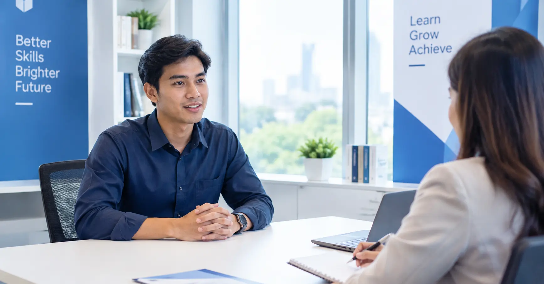 Alt text: cara jawab pertanyaan interview dengan percaya diri