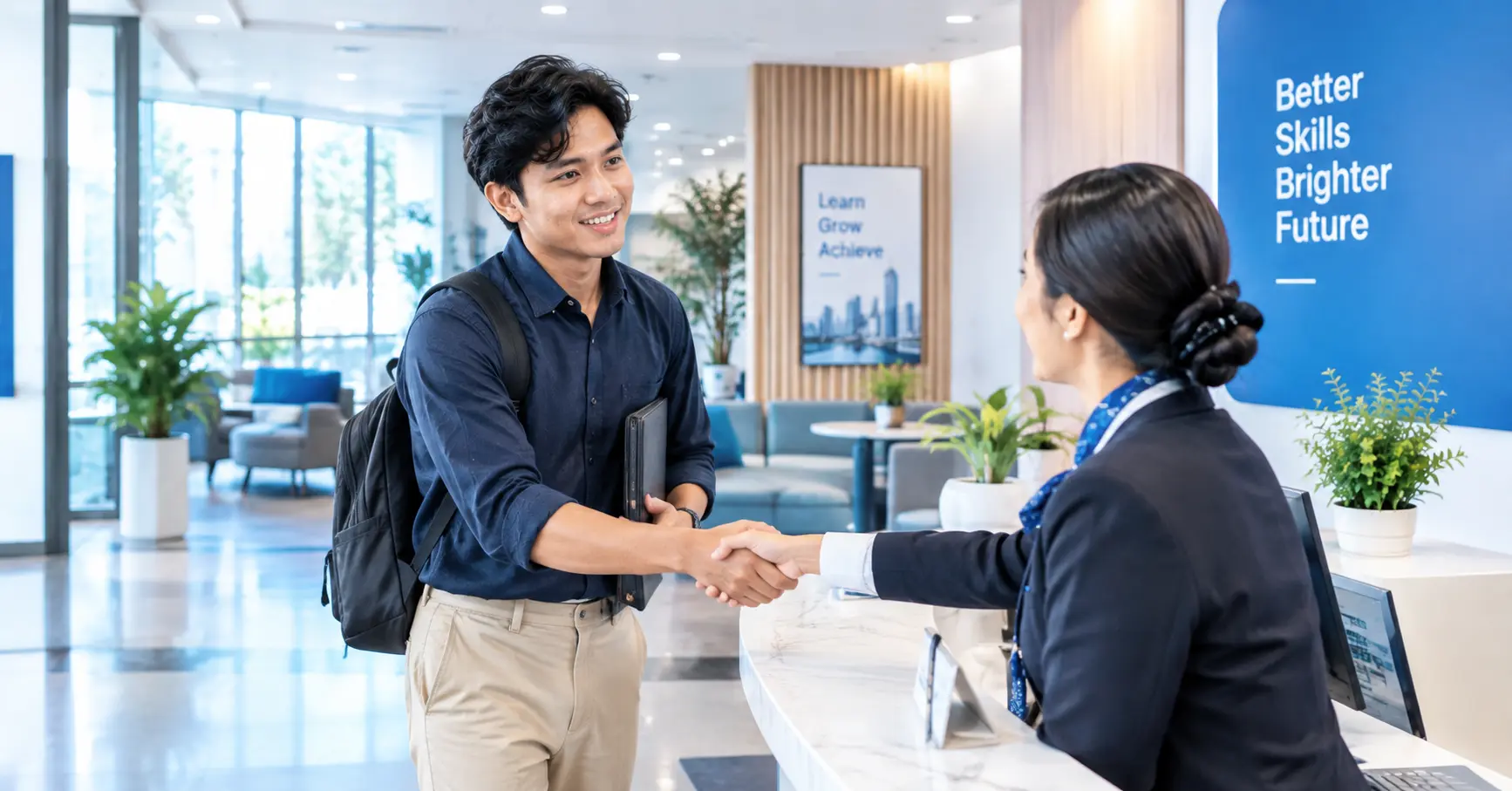 etika interview kerja sejak masuk kantor