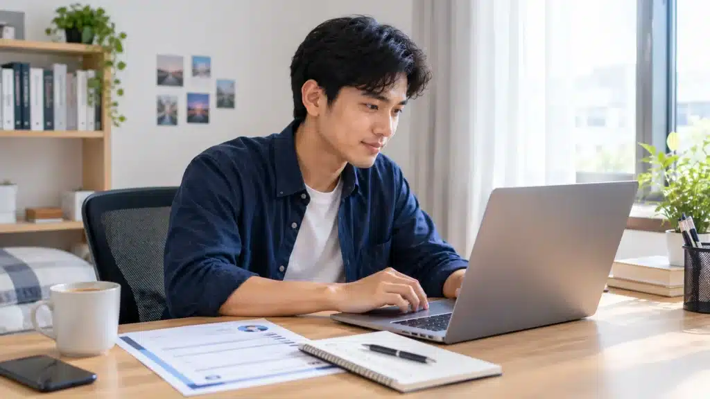 Fresh graduate mencari dan melamar lowongan kerja secara online