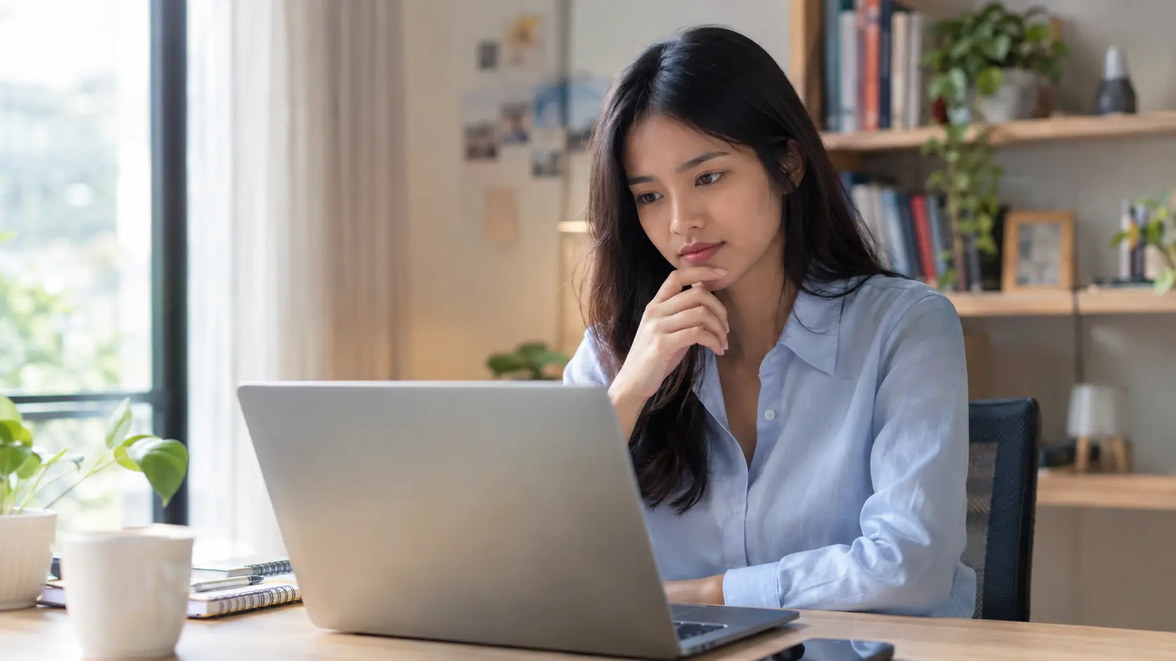 Fresh graduate membaca offering letter dan mempertimbangkan cara menolak tawaran kerja